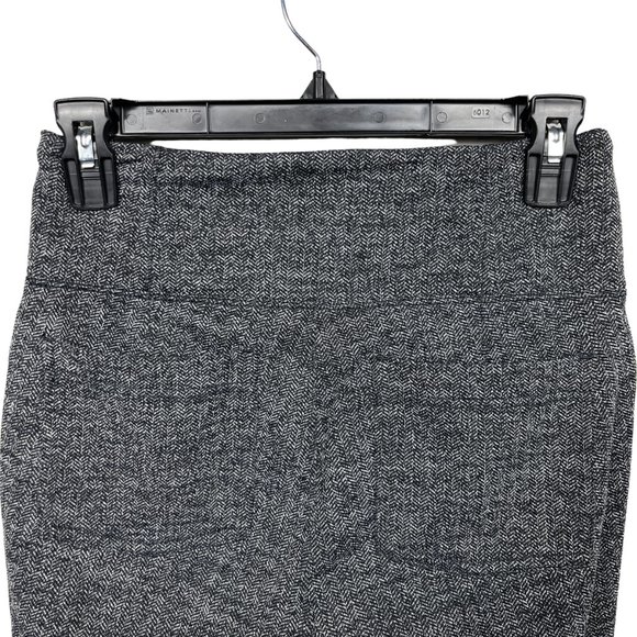 Athleta Delancey Herringbone Leggings Tights Gray Black Size S XL Full Length - Picture 9 of 11